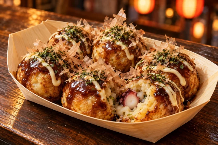 たこ焼き日和のAI生成イメージ